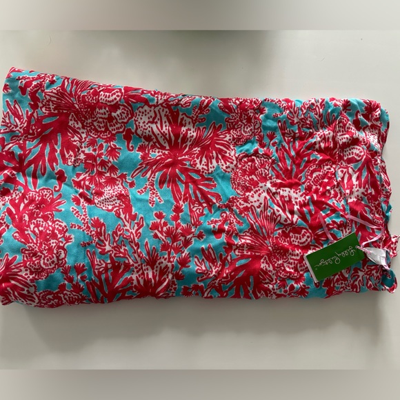 Lilly Pulitzer NWT Fan Scarf - Picture 2 of 10